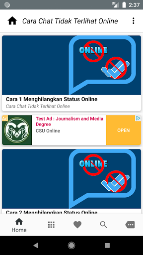 Cara Chat Tidak Terlihat Online dan Centang Biru