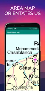 Casablanca Map