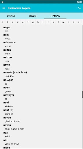 Lagwan Dictionary Screenshot 2 - AppWisp.com