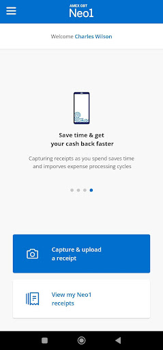 Android application Neo1 screenshort