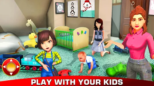 Virtual Single Mom Games 3D