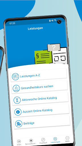 Heimat Krankenkasse ServiceApp Screen 2