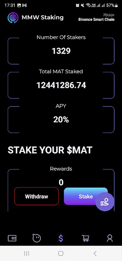 MAMA Wallet Screen 2