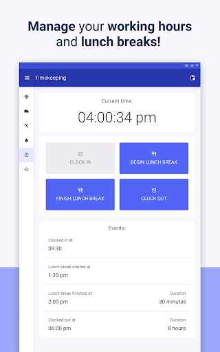 Android application CFS Rx screenshort