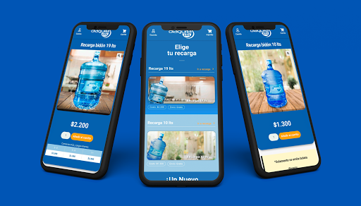 Android application Aguas Diaguitas screenshort