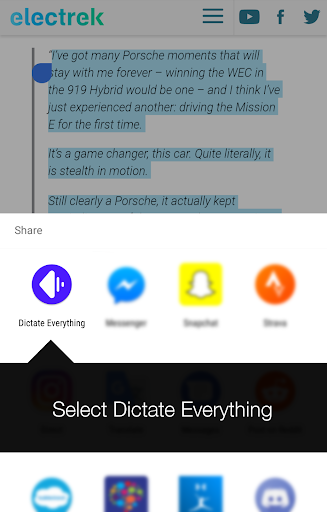 Dictate Everything - Text to S Screen 2