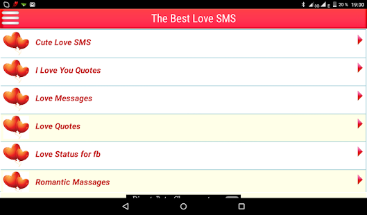 The Best Love SMS 6.0.5.0 APK screenshots 7