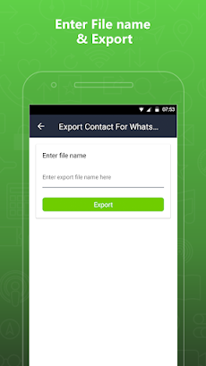 Export Contacts For WhatsAppのおすすめ画像2