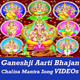 Ganesh Aarti Bhajan Chalisa Mantra Songs VIDEOs icon