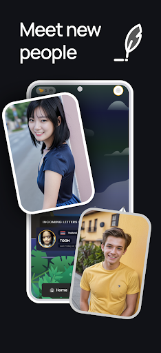 Android application Aboki - Make worldwide friends screenshort