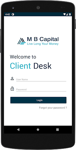 Android application MB Capital Pro screenshort