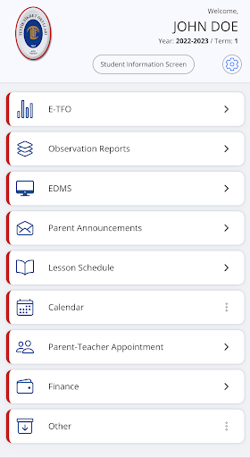 Android application M-TFO screenshort
