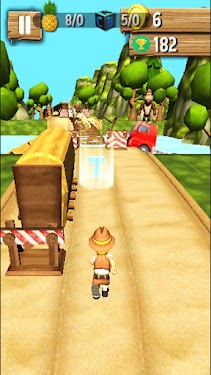 #4. Subway Run Surfer Kids Animal (Android) By: Entertainment And Gaming