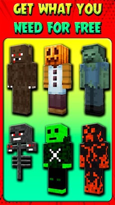 Mob Skins for Minecraft PEのおすすめ画像4