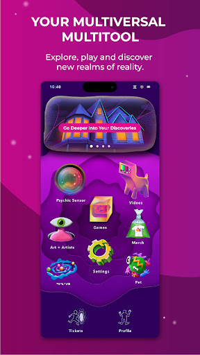 Android application Meow Wolf screenshort