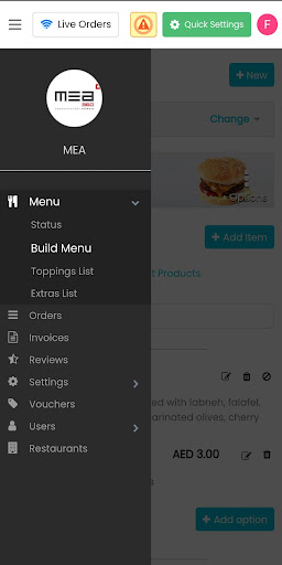 Supermeal Restaurant Backoffic