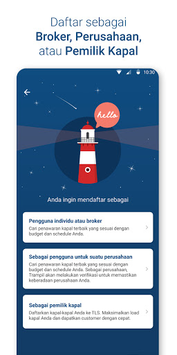 TRAMPIL - Tramp Shipping Links Screen 2