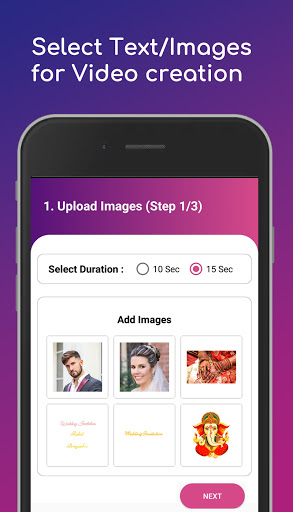 Wedding Invitation Video Maker Screenshot 4 - AppWisp.com