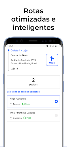 LocalLog Entregador Screen 3
