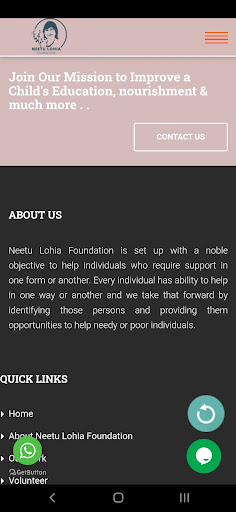 Neetu Lohia Foundation Screen 2