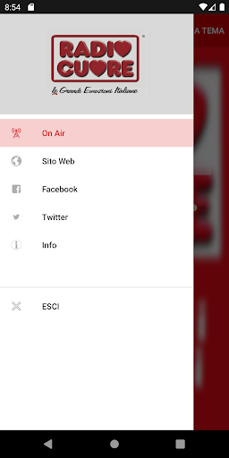 Radio Cuore Screen 3