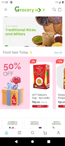 Grocery NXT Screen 2