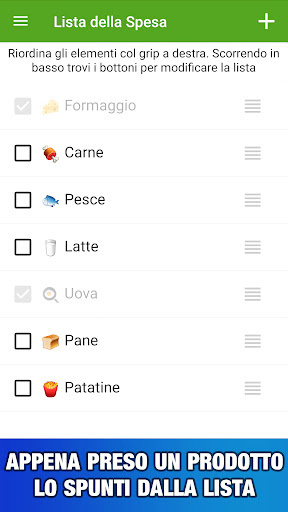 Lista della Spesa in Italiano Screen 2