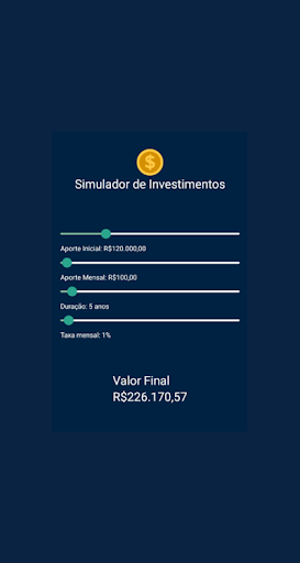 Simulador de Investimento Screen 2