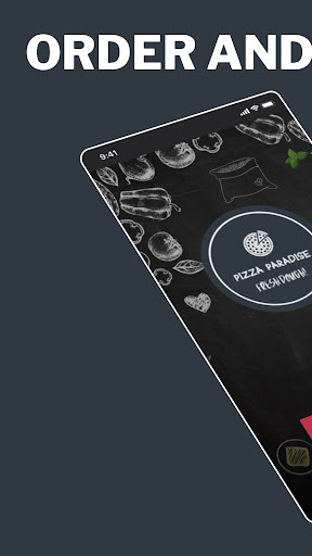 Android application Pizza Paradise screenshort