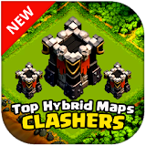 TOP Hybrid Maps Clash Clans icon
