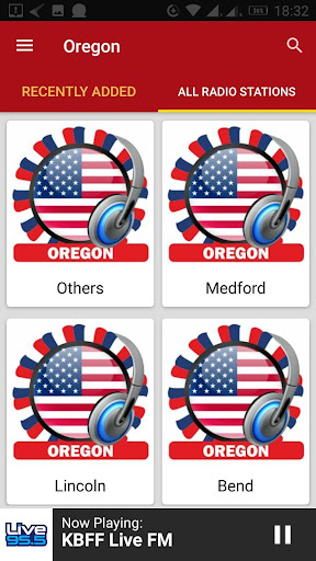 Oregon Radio Stations - USA Screen 3