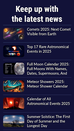 Screenshot of Star Walk 2 Plus: Sky Map View