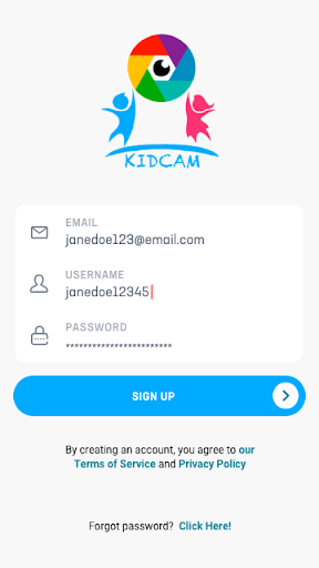 KIDCAM Screen 2