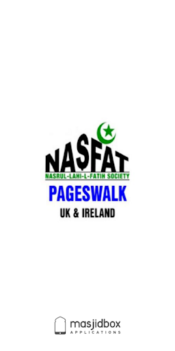 Android application NASFAT PAGESWALK screenshort