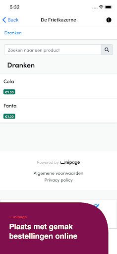 De Frietkazerne Screen 2