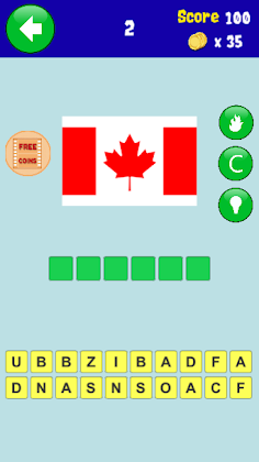 Flag Quiz of All Countries of  - Screenshot 3