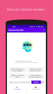 AstronomyBot AI 채팅