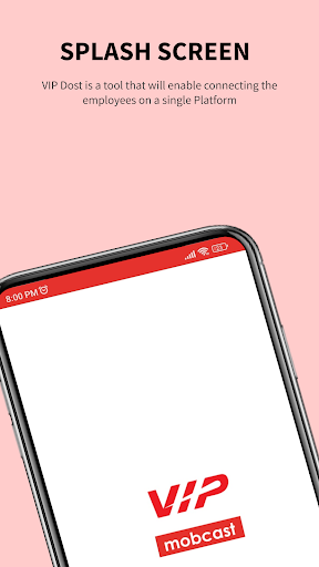 Android application VIP Dost MobCast screenshort