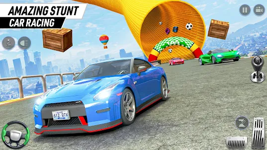 Mega Ramp: Car Stunt Race Game