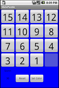 Slide Puzzle (4x4)