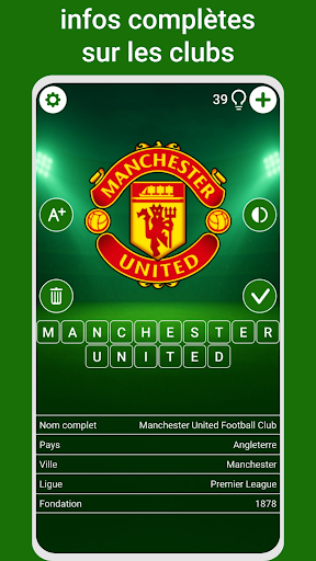 Quiz logos clubs de football screenshot 2