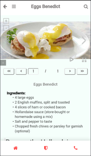 Recipe Oasis Screen 3