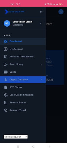 Ciunt Dash Screen 2