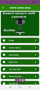 Geeni smart wi-fi camera Guide