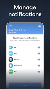 SmartWatch & BT Sync Watch App Screenshot