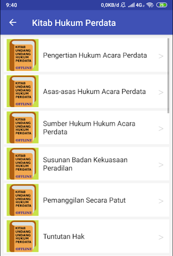 Kitab UU Hukum Perdata Offline