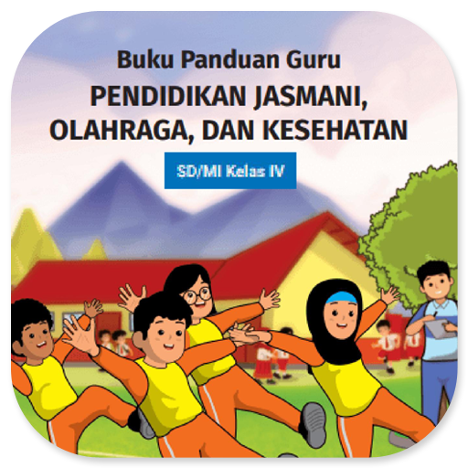 Buku PJOK SD Kelas 4 Merdeka logo