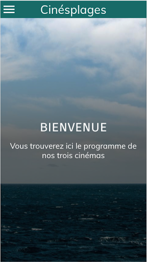 Android application cinésplages screenshort
