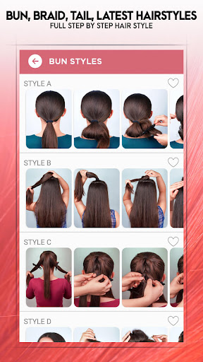 Hairstyle for girls easy steps