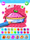 screenshot of Food Coloring Game - Learn Col